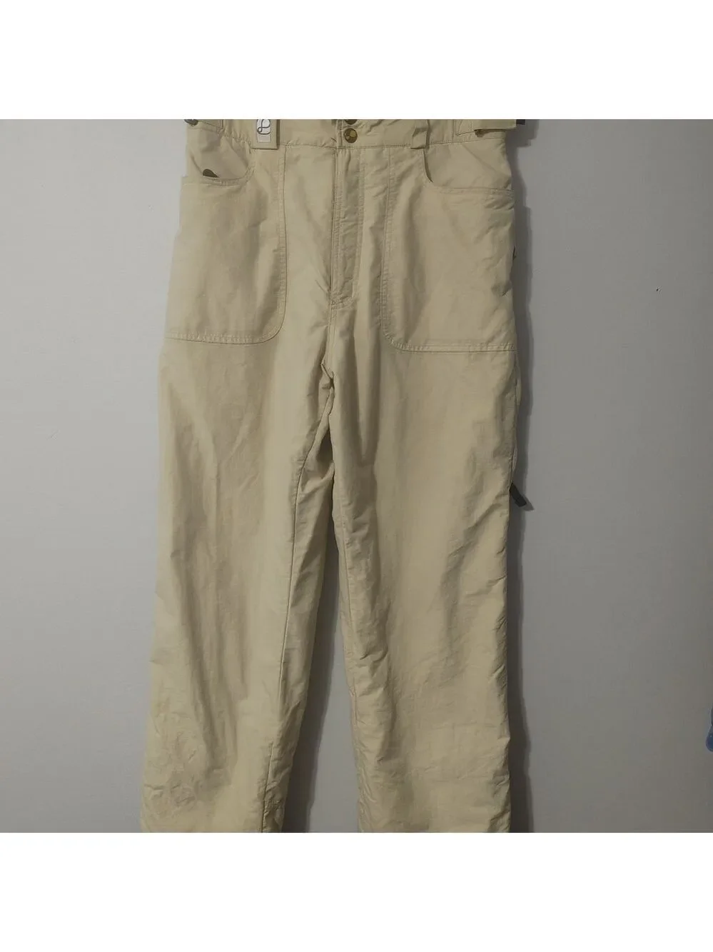 Burton Snowboards Men's Bio Lite Beige Cargo Snow Pants Med